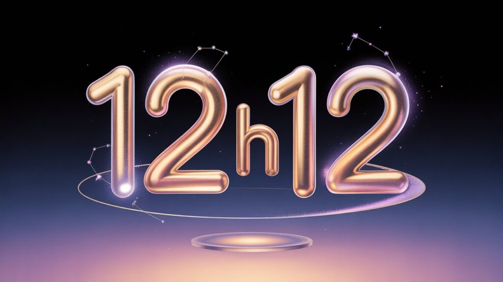 HEURE MIROIR 12H12