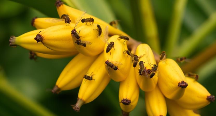 Comment se débarasser des mouches à banane?